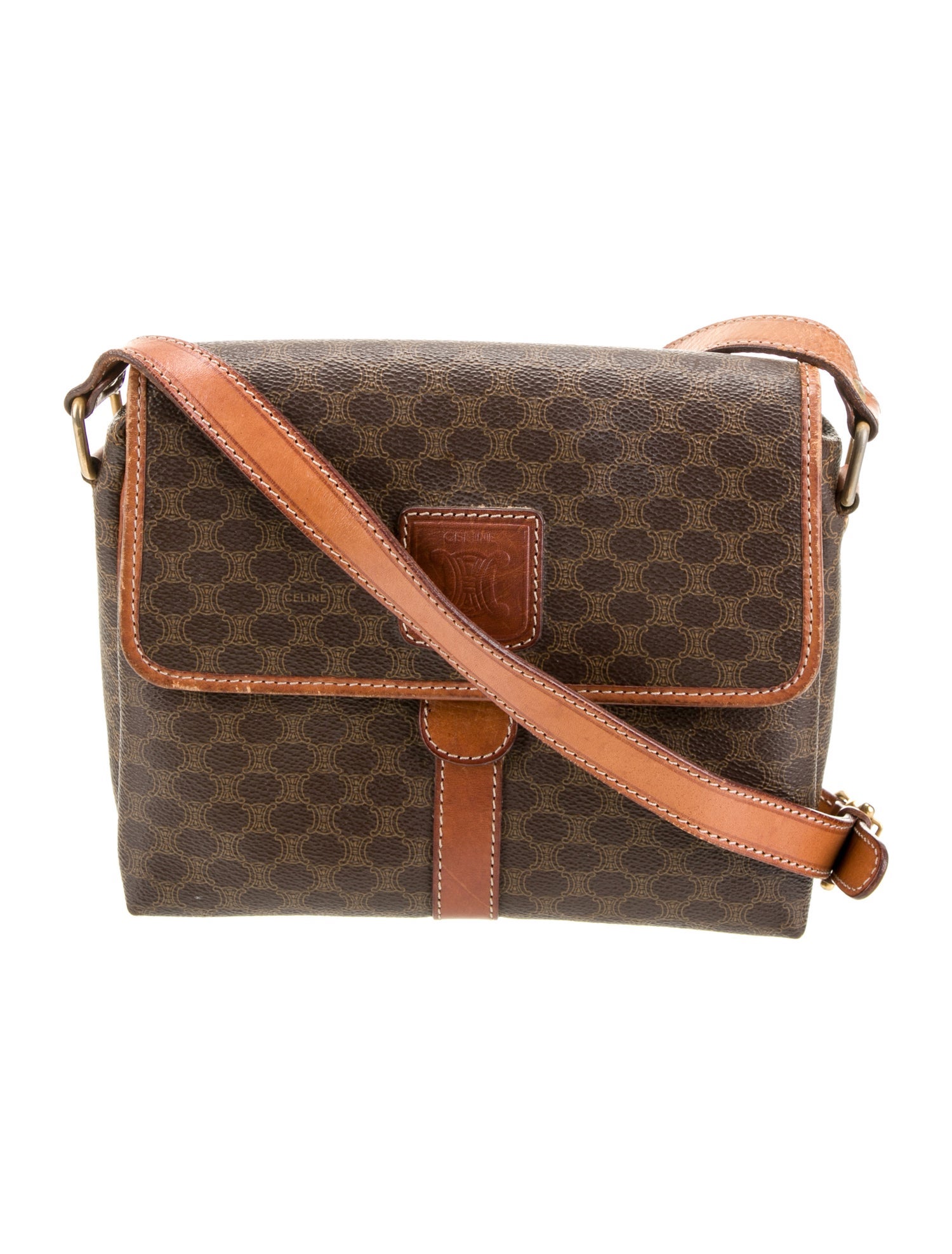 Celine Macadam Shoulder Bag Vintage